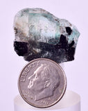 2.4cms BOULANGERITE CRYSTAL FLUORITE PERU MILPO PERU BB458