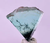 1.4cms BOULANGERITE CRYSTAL FLUORITE GEOCRONITE PERU MILPO PERU BB460