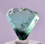 1.4cms BOULANGERITE CRYSTAL FLUORITE GEOCRONITE PERU MILPO PERU BB460