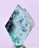 1.9cms BOULANGERITE CRYSTAL FLUORITE GEOCRONITE PERU MILPO PERU BB461