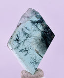 1.9cms BOULANGERITE CRYSTAL FLUORITE GEOCRONITE PERU MILPO PERU BB461