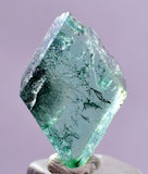 1.9cms BOULANGERITE CRYSTAL FLUORITE GEOCRONITE PERU MILPO PERU BB461