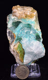 7.7cms DRUZY CHRYSOCOLLA PERU COPPER 2000 DISCOVERY DB149