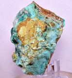 6.9cms DRUZY CHRYSOCOLLA PERU COPPER 2000 DISCOVERY DB151