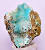 4.5cms DRUZY CHRYSOCOLLA PERU COPPER 2000 DISCOVERY DB155