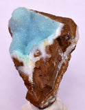 5.1cms DRUZY CHRYSOCOLLA PERU COPPER 2000 DISCOVERY DB156