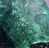 4cms GREEN FLUORITE PYRITE CRYSTALS PERU MILPO PERU KB162