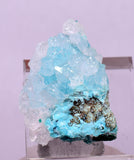2.6cms DRUZY CHRYSOCOLLA PERU COPPER 2000 DISCOVERY MINERAL DB160