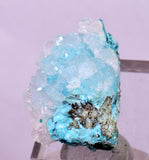 2.6cms DRUZY CHRYSOCOLLA PERU COPPER 2000 DISCOVERY MINERAL DB160