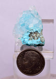 2.6cms DRUZY CHRYSOCOLLA PERU COPPER 2000 DISCOVERY MINERAL DB160