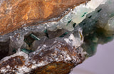 10.6cms ATACAMITE DRUZY CHRYSOCOLLA CHRYSTAL LILY MINE PERU MINERAL DB166