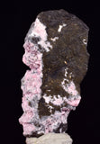 7.3cms RHODOCHROSITE CALCITE CRYSTALS JORDANITE (?) GALENA PERU RB721