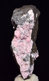 7.3cms RHODOCHROSITE CALCITE CRYSTALS JORDANITE (?) GALENA PERU RB721