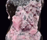 7.3cms RHODOCHROSITE CALCITE CRYSTALS JORDANITE (?) GALENA PERU RB721