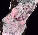 7.3cms RHODOCHROSITE CALCITE CRYSTALS JORDANITE (?) GALENA PERU RB721
