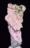 7.8cms RHODOCHROSITE CALCITE CRYSTALS JORDANITE (?) GALENA PERU RB722
