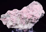 7.2cms RHODOCHROSITE CALCITE CRYSTALS JORDANITE (?) GALENA PERU RB723