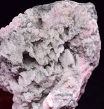 7.2cms RHODOCHROSITE CALCITE CRYSTALS JORDANITE (?) GALENA PERU RB723