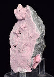 8.4cms RHODOCHROSITE CALCITE CRYSTALS JORDANITE (?) GALENA PERU RB724