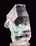 4.7cms GEM CHRYSOCOLLA INSIDE SELENITE CRYSTAL LILY MINE PERU  TB216