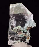 4.7cms GEM CHRYSOCOLLA INSIDE SELENITE CRYSTAL LILY MINE PERU  TB216