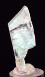 4.7cms GEM CHRYSOCOLLA INSIDE SELENITE CRYSTAL LILY MINE PERU  TB216