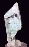 4.7cms GEM CHRYSOCOLLA INSIDE SELENITE CRYSTAL LILY MINE PERU  TB216