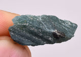 10.5cts GRANDIDIERITE CRYSTALS BLUE GREEN RARE MADAGASCAR JEWELRY FACET PB119