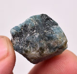 30.5cts GRANDIDIERITE CRYSTALS BLUE GREEN RARE MADAGASCAR JEWELRY FACET PB120