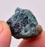 16.5cts GRANDIDIERITE CRYSTALS BLUE GREEN RARE MADAGASCAR JEWELRY FACET PB121