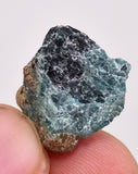 16.5cts GRANDIDIERITE CRYSTALS BLUE GREEN RARE MADAGASCAR JEWELRY FACET PB121