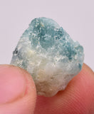 13cts GRANDIDIERITE CRYSTALS BLUE GREEN RARE MADAGASCAR JEWELRY FACET PB122