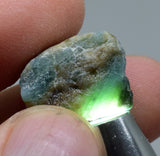 30.5cts GRANDIDIERITE CRYSTALS BLUE GREEN RARE MADAGASCAR JEWELRY FACET PB120
