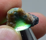 16.5cts GRANDIDIERITE CRYSTALS BLUE GREEN RARE MADAGASCAR JEWELRY FACET PB121