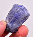 126cts GEM TANZANITE ROUGH ZOISITE GEMSTONE TANZANIA MINERAL TB217