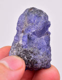 126cts GEM TANZANITE ROUGH ZOISITE GEMSTONE TANZANIA MINERAL TB217