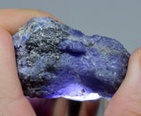 126cts GEM TANZANITE ROUGH ZOISITE GEMSTONE TANZANIA MINERAL TB217