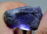 126cts GEM TANZANITE ROUGH ZOISITE GEMSTONE TANZANIA MINERAL TB217
