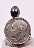 3.5ct GEM CABOCHON SILVER MINERAL ACANTHITE PYRARGYRITE PERU UCHUCCHACUA BB467