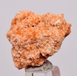 3.2 cms RED ORANGE ZEOLITE STILBITE LAUMONTITE CALCITE CRYSTALS PERU FB100