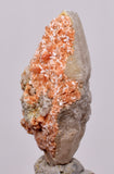 3.7 cms RED ORANGE ZEOLITE STILBITE LAUMONTITE CALCITE CRYSTALS PERU FB101