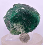 5.6cms FLUORITE  GALENA QUARTZ CRYSTALS MILPO PERU MINERAL KB173