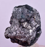 4.8cms FLUORITE  PYRITE  BOULANGERITE NEEDLES QUARTZ MILPO PERU KB174