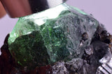 4.8cms FLUORITE  PYRITE  BOULANGERITE NEEDLES QUARTZ MILPO PERU KB174