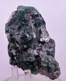 8.8cms FLUORITE  CHALCOPYRITE  BOULANGERITE NEEDLES QUARTZ MILPO PERU KB175