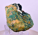 5.5cms GEM ATACAMITE CALCITE MALACHITE CRYSTAL LILY MINE PERU  AB304