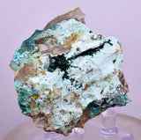 5.2cms GEM ATACAMITE CALCITE MALACHITE CRYSTAL LILY MINE PERU  AB305