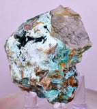 5.2cms GEM ATACAMITE CALCITE MALACHITE CRYSTAL LILY MINE PERU  AB305