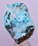 5.6cms DRUZY CHRYSOCOLLA PERU COPPER 2000 DISCOVERY MINERAL DB175