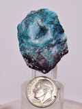 3.5cms DRUZY CHRYSOCOLLA PERU COPPER 2000 DISCOVERY MINERAL DB182